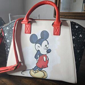 Disney Loungefly Shy Mickey Mouse Satchel Bag (Used Once; Limited Edition)